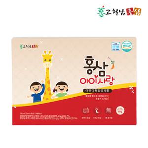 고철남홍삼 프리미엄 어린이 전체식홍삼 홍삼아이사랑 25ml x 30포