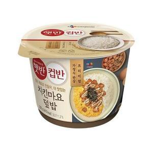 [XBIH7946_47]햇반 컵반 치킨마요덮밥 233g 24개 박스 CJ
