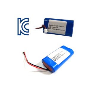 리튬이온 18650 배터리팩 3.7V 전자기기 호환 4000mAh