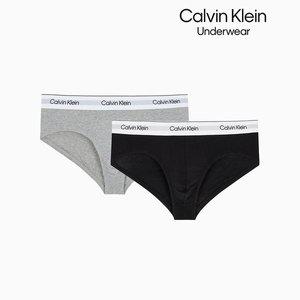 [Calvin Klein Underwear](본점)남성 모던 코튼 힙브리프 2PK NB4387-UJH