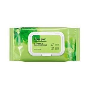 참존 징코 수딩 앤 클렌징 티슈 70매fw