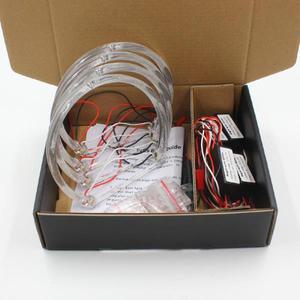 SMD LED 엔젤 아이 프로젝터 헤드라이트 BMW E46 E39 E38 E36 4*131mm 링