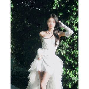 스냅촬영 원피스 드레스 오프숄더 셀프웨딩 브라이덜샤워
