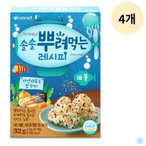 아이배냇 유아식 솔솔 뿌려먹는 레시피 해물맛 X4개