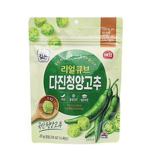 사조해표 리얼큐브 다진청양고추 23g