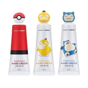 벨먼 포켓몬 핸드크림 50ml, 잠만보, 1개 +고라파덕, 1개 + 몬스터볼, 1개