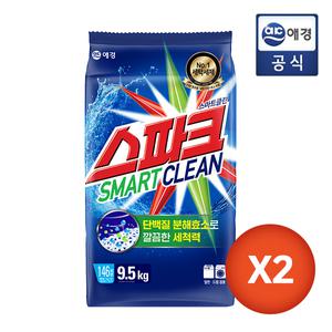 [스파크] 스마트 클린 리필 (겸용) 9.5kg x 2개