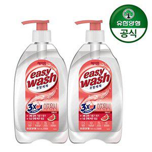 [유한양행]해피홈 이지워시 주방세제 자몽소다 2개 720ml/1000ml