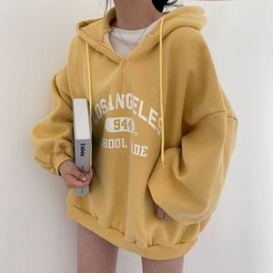 여성후드티 반집업 후드티 귀여운 데일리룩