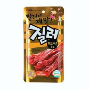 부드러운 마른안주 편의점 육포 안주 샘표 질러 30g