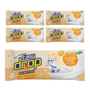 이지드롭 변기크리너 청소 리필 시트러스 12p 5개