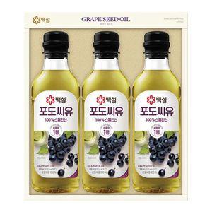 백설 포도씨유 선물세트3호 명절 선물세트