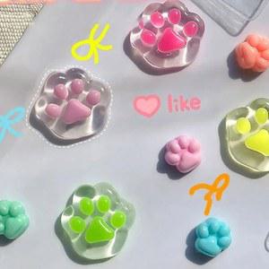 젤리캣 Jellycat 귀여운 고양이 발 느린 리바운드 부드러운 젤리 핀치 스트레스 방지 릴리스 선물, 초대형 스티커 발, 퀴시 가정용품, 신제품