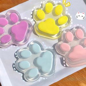 젤리캣 Jellycat 스퀴즈 초대형 고양이 발, 귀여운 느린 리바운드, 부드러운 젤리 핀치, 감압 장난감, 안티 스트레스 릴리스 신제품