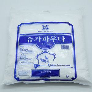 다 슈가 파우 더 설탕토핑 3kg 베이킹