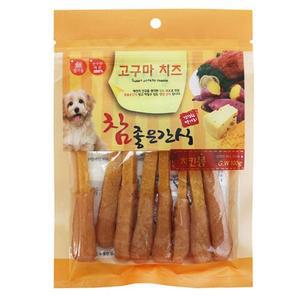[BZFJ7K63_51CM]D18 반려동물 간식 고구마치즈 치킨봉 120g