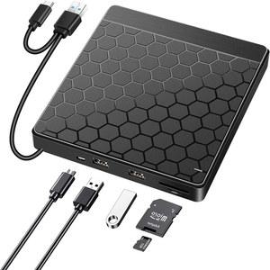 cd롬거치대차량용 공씨디 리더기 TISHRIC 3 0 노트북용 USB 플래시 데스크탑