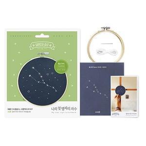 [KGPQWWVG_4B]나의 별자리 자수 황소자리 만들기 KIT