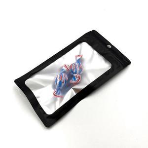 [JHP103S6_51IL]지퍼백 블랙 은박지퍼백 (10cmX18cm)