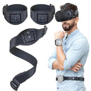 Skywin VR 트래커 벨트 및 스트랩 번들 HTC Vive 시스템 퍽 조정 가능 가상 현실