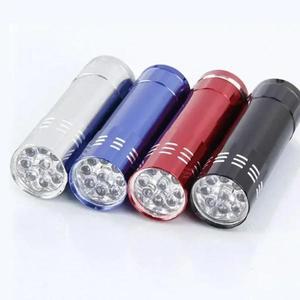 PC 노트북 휴대용 미니 매니큐어 도구 9 LED UV 라이트 손전등 빠른 네일 드라이어 젤 접착제 경화 램프