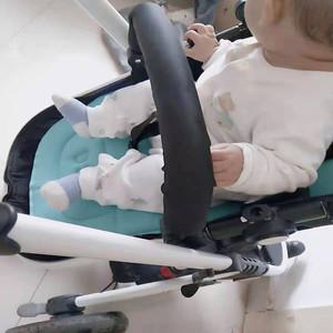 발판 보조 발받침 freekids 유모차 앞 팔걸이 조정 가능 이동식 울타리 난간 우산 자동차 풍경 범용