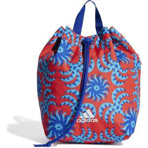 Adidas 아디다스 백팩 캐주얼 대학생 등산 배낭 팜리오 KOI97 여성 멀티컬러화이트볼드블루IS3348 Free Siz