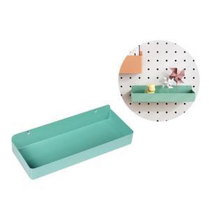 [KGPOO3P9_4B]타공판 페그보드 수납함(대)_민트_BD854_037