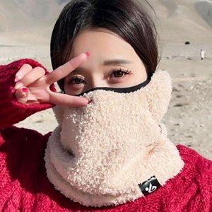 [셀러허브 패션][JHQSXDYZ_51DW]넥워머 숄 목 보온 인조퍼