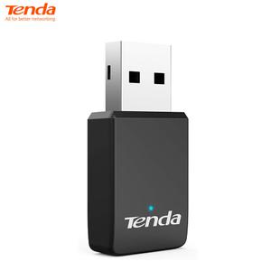Tenda U9 11AC USB 와이파이 원격 제어 어댑터 듀얼 밴드 2.4 5G AC650 무선 네트워크 카드 윈도우 11 10/8
