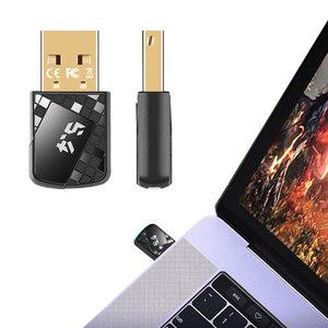 USB 블루투스 호환 5.4 동글 어댑터 드라이브 PC 스피커 무선 마우스 키보드