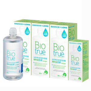[바슈롬] 리뉴 바이오트루 500ml x 3개 + 300ml x 1개 소프트 렌즈 세척액