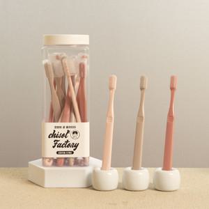 칫솔공장 교정용 칫솔 (미세모) 12p+12p 국내생산