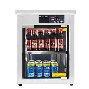 업소용온장고 캔음료 2단 편의점 약국 영업용 온장쇼케이스 DS-1000