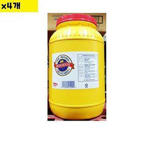[셀러허브 패션][JHOMN5UR_52EN]도매 머스타드소스(삼미 3.78Kg) x4개