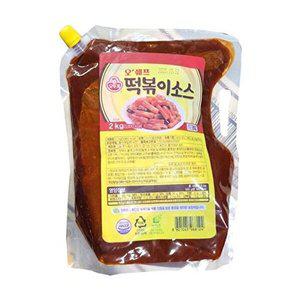 [셀러허브 패션][JHP16416_52EN]떡볶이 스파우트 2Kg)X6개