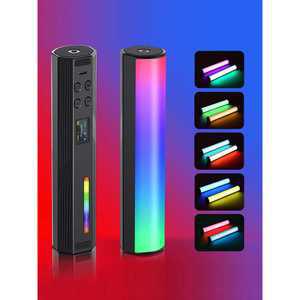 필라이트 RGB 스틱 라이트 조명색 램프 LED 조절 파티 다채로운 촬영 플래시 튜브 파티 야외