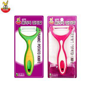 삼덕퀸 스타 세라믹 감자칼 주방칼 도마 용품 식도칼 회칼