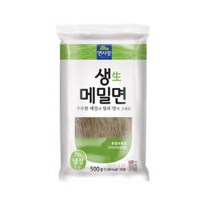 면사랑 생메밀면 500g (냉장)
