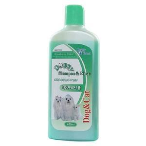 애견 미용 목욕 샴푸 린스 400ml 백모용 트리트먼트