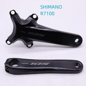 Shimano 105 R7100 Di2 시리즈 크랭크셋  암  2x12s 왼쪽 오른쪽  A 쌍  165mm