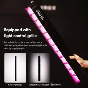 사진 조명 OLED 리모컨 RGB 라이트 튜브 필 완드 스틱 디밍 가능 TLCI 97 CRI 95 K60 20W 2500K-8500