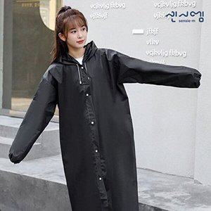 [엄지척]캠핑 등산 낚시 고급 EVA 코트 우비 블랙 GWM
