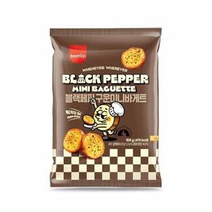 [오티삼립]블랙페퍼 구운미니바게트 100g 16봉