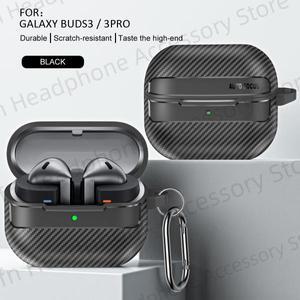 Galaxy Buds 3 Pro Buzz 케이스 용 탄소 이어폰 커버 2024  Samsung TPU Fundas