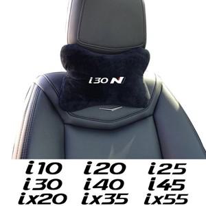 자동차시트커버 현대 자동차 머리 받침 목 베개 자동차 액세서리 i10 i25 i20 N i30 N 라인 퍼포먼스 i40 N