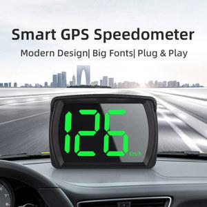 계기판 gps hud 폰트 Y03 Kmh 데이터를 GPS OBD 디지털 간편한사용 HUD