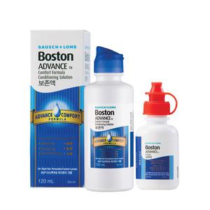 바슈롬 보스톤 어드밴스 컴포트 포뮬라 컨디셔닝 솔루션 120ml+클리너 30ml 세트 하드렌즈 드림렌즈