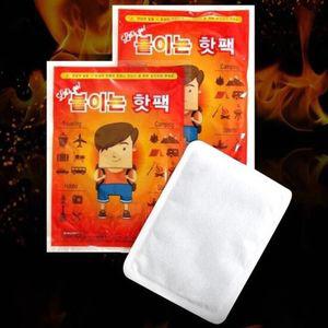 야간근무 낚시 캠핑 등산 옷에 붙이는 핫팩 45gx10