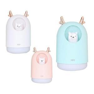 [RG2NQ01R]댕댕이 USB 미니가습기 무드등 2in1 휴대 차량